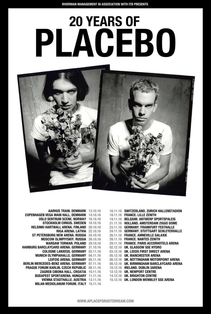 placebo 20 ans